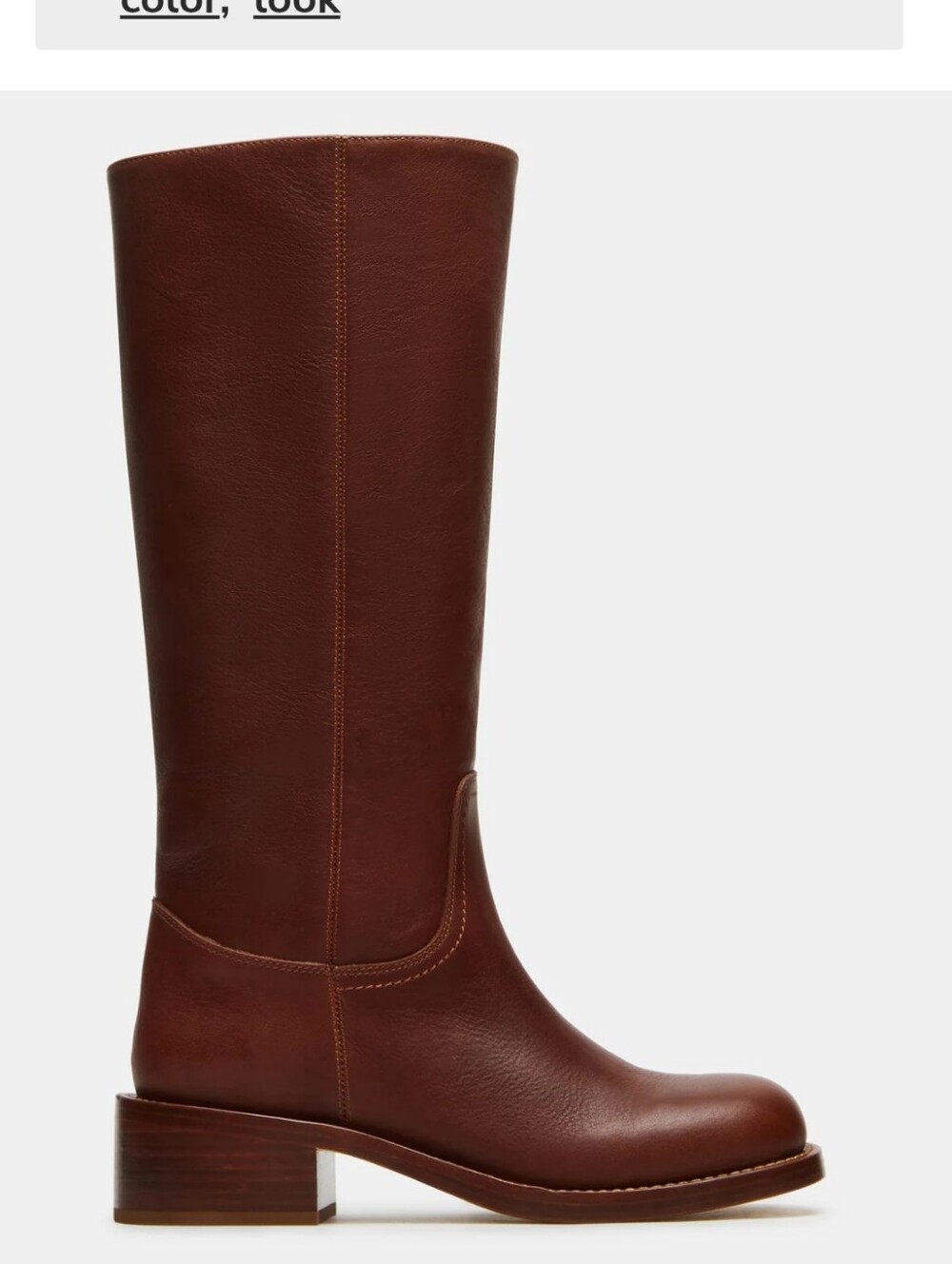 Steve Madden Riggs Tall Leather Boots - Picture 13 of 13